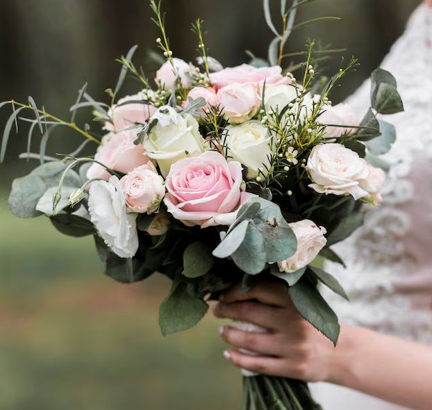 lancer bouquet mariée